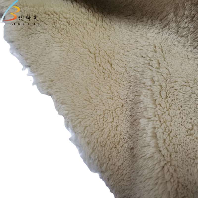 manufacture good quality NORTH POLE PLUSH fleece fabric for school wear sherpa fleece